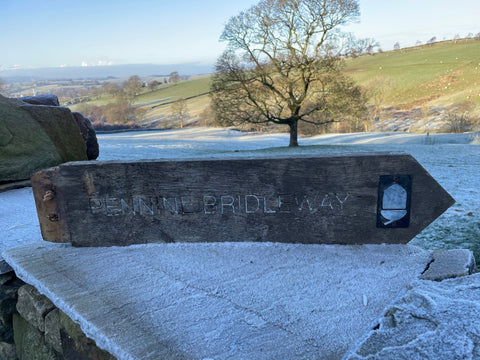 Pennine Bridleway sign