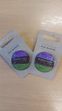 Three Peaks Enamel Round Pin Badge - NEW!