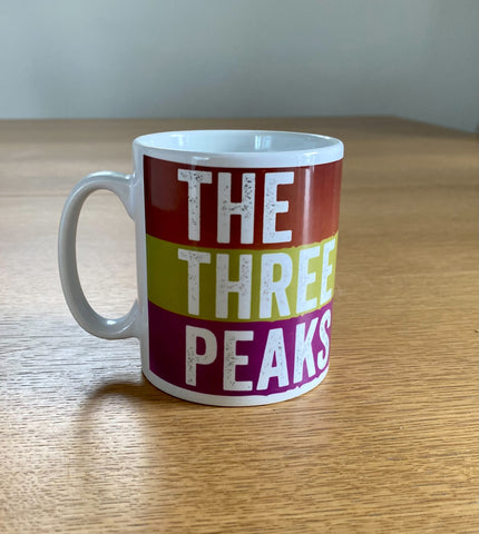 Three Peaks ceramic mug - NEW DESIGN