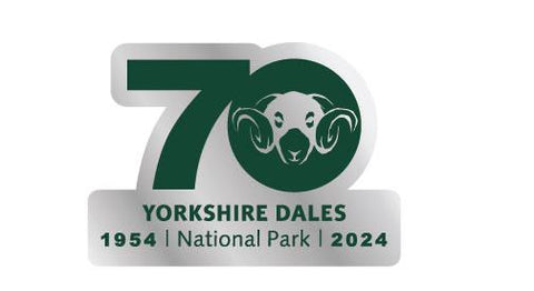 Exclusive Limited Edition!  Yorkshire Dales 70th Anniversary Lapel Badge