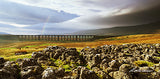 Rainbow at Ribblehead Card - by Mark Denton Photography