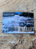 Image shows Aysgarth Falls in full flow