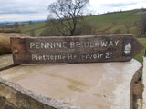 Pennine Bridleway sign (Piethorne Reservoir)