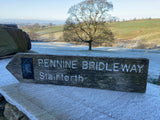 Pennine Bridleway sign - Stainforth