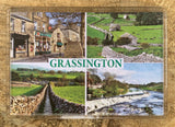 Image shows four different views of Grassington.