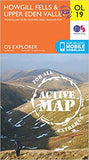 OS Explorer OL19 Yorkshire Dales Howgill Fells and Upper Eden Valley - Active Map
