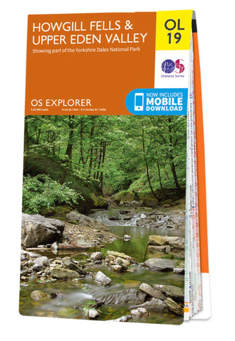 OS Explorer OL19 - Howgill Fells & Upper Eden Valley