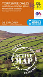 OS Explorer OL30 Yorkshire Dales Northern &Central areas – Active Map