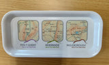 Three Peaks Ordnance Survey Snack Tray - NEW!