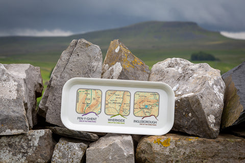 Three Peaks Ordnance Survey Snack Tray - NEW!
