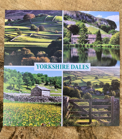 Yorkshire Dales Four View Card