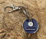 Yorkshire Trolley Coin Keyring